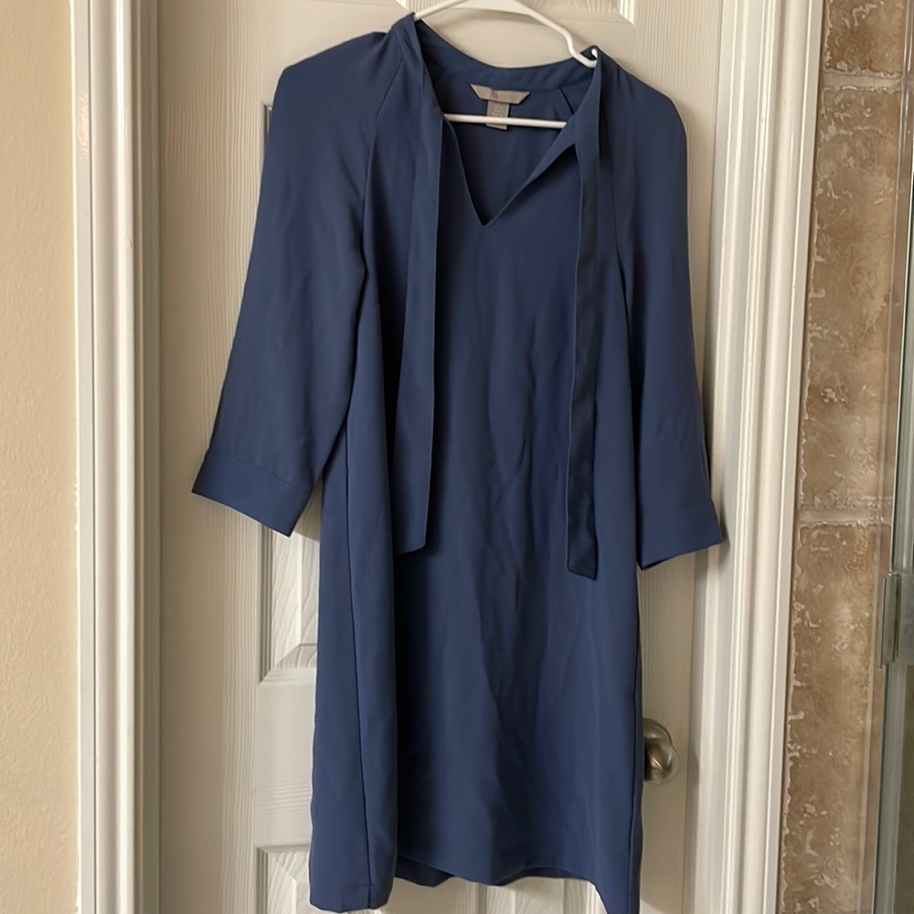 Blue H&M midi dress